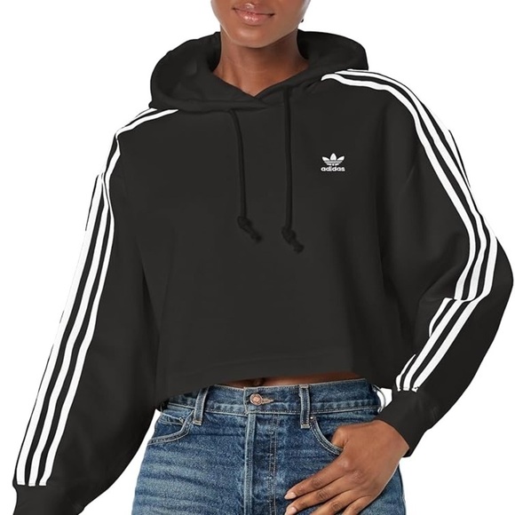 adidas Tops - adidas Originals Women's Short Crop Hoodie